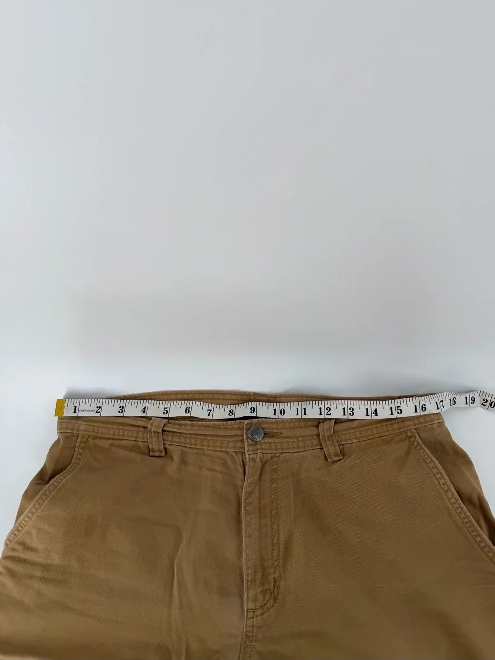 The North Face Men's Khaki Chino Shorts Size 34 Long Hiking Casual Tan
